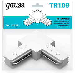 Соединитель Gauss TR108 белый