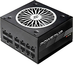 Блок питания Chieftec CHIEFTRONIC PowerUp GPX-750FC (ATX 2.3, 750W, 80 PLUS GOLD, Active PFC, 120mm fan, Full Cable Management, LLC design) Retail