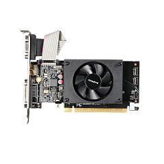 Видеокарта GIGABYTE GT710 2GB LP//GT710, HDMI, DVI, D-Sub, 2G,D3