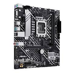 Материнская плата ASUS PRIME H610M-A-CSM, LGA1700, H610, 2*DDR5, 4*SATA, 2*M.2, 2*USB 3.2, 4*USB 2.0, 1*PCIx16, 1*PCIx1, HDMI+DP+D-Sub, mATX; 90MB1G20-M0EAYC