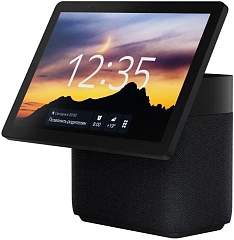 Умная колонка Yandex Станция Дуо Макс Zigbee Алиса черный 60W 2.1 BT/Wi-Fi 10м (YNDX-00055BLK)
