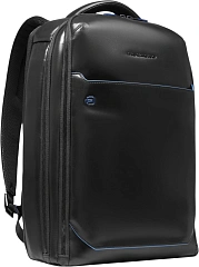 Рюкзак мужской Piquadro Blue Square CA6817B2/N черный натур.кожа
