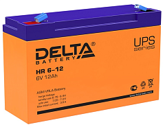 Аккумуляторная батарея Delta Аккумуляторная батарея для ИБП HR 6-12 (6V / 12Ah) (4614010180015)