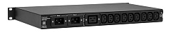  ELEMY ATS, 1U, 220B, 16A, Индикация: OLED-дисплей, Мониторинг: WEB, SNMP, Modbus-TCP, Вход (2) C20, Выход (1) C19 (9) C13