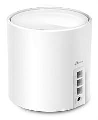  TP-Link Deco X50(1-pack), AX3000 Домашняя Mesh Wi-Fi 6 система, 1 устройство, до 574 Мбит/с на 2,4 ГГц + до 2402 Мбит/с на 5 ГГц, 2 встр. антенны, 3 гиг. порта (WAN/LAN)