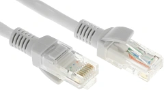 Патч-корд Rexant 18-1005 UTP RJ-45 вил.-вилка RJ-45 кат.5E 2м серый ПВХ