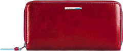Кошелек женский Piquadro Blue Square PD3229B2R/R красный натур.кожа