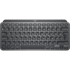 Клавиатура Logitech Wireless MX Keys Mini, Bluetooth, GRAPHITE, Rus/Eng, [920-010501]