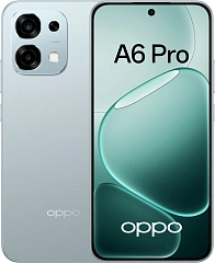 Смартфон Oppo A6 Pro 256Gb 8Gb зеленый моноблок 3G 4G 2Sim 6.57" 1080x2372 Android 15 50Mpix 802.11 a/b/g/n/ac NFC GPS GSM900/1800 GSM1900 Protect A-GPS microSDXC max2048Gb