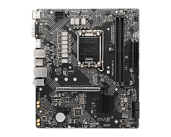Материнская плата MSI PRO H610M-G DDR5 s1700,2DDR5,1PCI-Ex16,1PCI-Ex1,2M.2(KEY M+KEY E),4SATA, mATX, RTL