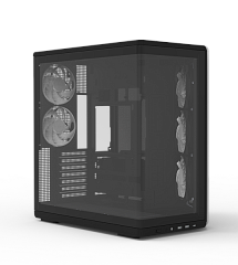 корпус ZALMAN P60, ATX, BLACK, WINDOW, 2x3.5", 3x2.5", 1xUSB TYPE-C, 2xUSB3.0, SIDE 3x120mm ARGB, REAR 2x120mm ARGB