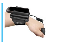 Комплект для наручного решения Bluebird ASSY: S20 Wear Wrist&Trig Ring Kit for Stand&Ext Bat, Incl Trigger Ring Data Cable