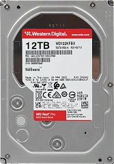 Жесткий диск Western Digital 12TB WD122KFBX Red Pro, SATA 6.0Gb/s, Cache 512MB, 7200 rpm