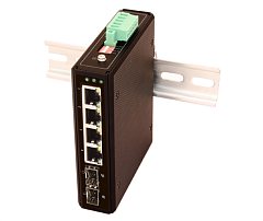 Промышленный PoE коммутатор Gigabit Ethernet СНЯТ С ПРОИЗВОДСТВА! Замена замена- SW-80402-I