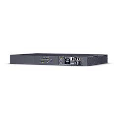 Панель питания распределительная CyberPower ATS CyberPower (PDU20SWHVIEC10ATNET) 1U type, 16Amp,SNMP, plug IEC 320 C20, (8) IEC 320 C13 (2) IEC 320 C19