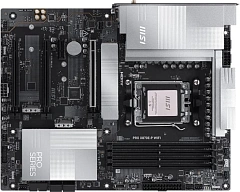 Материнская плата MSI PRO X870E-P WIFI X870E, AM5, 4*DDR5, 3*PCIEx16, 1*PCIEx1, 3*M.2, 2*TypeC, 2*USB3.2Gen2, 6*USB3.2Gen1, 10*USB2.0, 4*SATA3.0, 5G, Type-C(DP), HDMI, ATX, RTL