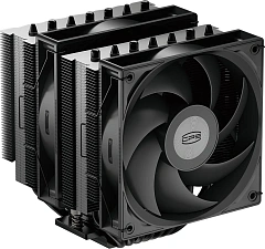 Устройство охлаждения(кулер) PcCooler RT720 TC нет подсветки Soc-AM5/AM4/1151/1200/2066/1700 черный 4-pin 34.9dB Al+Cu 270W Ret (RT720TC-BKNWYX-GL)