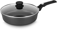 Сотейник/ Сотейник Rondell Escurion Grey RDA-1125 4.0л. d=28см (с крышкой) серый