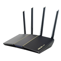 Роутер ASUS RT-AX57 // AX3000 // 2402+574 Mbps, 2,4 + 5 gGz, 4 antennas