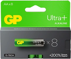 Батарея GP Ultra Plus Alkaline 15AUPA21-2CRB8 AA (8шт) блистер