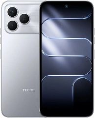Смартфон Tecno Spark 50 128Gb 6Gb серый моноблок 3G 4G 2Sim 6.78" 720x1600 Android 16 50Mpix 802.11 a/b/g/n/ac/ax NFC GPS GSM900/1800 GSM1900 Protect FM microSD max2048Gb