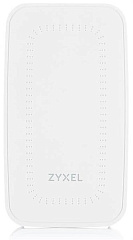  Гибридная точка доступа Zyxel NebulaFlex Pro WAC500H, Wave 2, 802.11a/b/g/n/ac (2,4 и 5 ГГц), MU-MIMO, настенная, антенны 2x2, до 300+866 Мбит/с, 3xLAN GE (1x PoE out), защита от 3G/4G, PoE