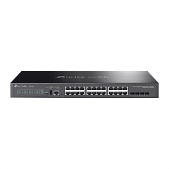 Коммутатор TP-Link SG5428X, Omada 24-Port Gigabit Stackable Lite L3 Managed Switch with 4 10G Slots