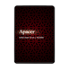 Твердотельный накопитель Apacer SSD PANTHER AS350X 2TB SATA 2.5" 7mm, R560/W540 Mb/s, 3D NAND, IOPS 93K/80K, MTBF 1,5M, 800TBW, Retail, 3 years (AP2TBAS350XR-1)