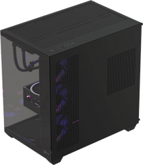 корпус Formula V Line Crystal Z2 Black V2, ATX, USB3.0*1+USB2.0*1,+Type C*1