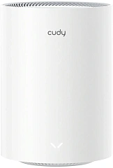 Маршрутизатор CUDY BE3600 Wi-Fi 7 Mesh Solution Gigabit Dual Band 1-Pack, Chipset Broadcom, 802.11be/ax/ac/a/b/g/n, 2882Mbps at 5GHz + 688Mbps at 2.4GHz, 3 x 10/100/1000Mbps Ports, Internal antennas, Zerotier/PPTP/L2TP/OpenVPN/WireGuard, MLO