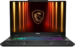 Ноутбук MSI Cyborg 17 B2RWEKG-279XRU Intel Core 7 240H/16Gb (2*8 D5)/SSD1Tb/RTX5050 8Gb (45W)/17.3"/IPS/FHD/1920x1080/144Hz/NoOS/RJ-45/Black/2.5kg