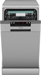 Посудомоечная машина Weissgauff DW 4015 серебристый (узкая)
