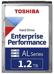 Жесткий диск Toshiba Enterprise HDD 2.5" SAS 1.2Tb (1200Gb), 10000rpm, 128MB buffer, 512e, AL15SEB12EQ, 1 year