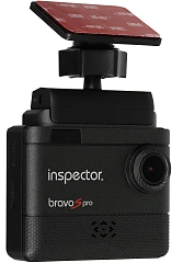 Видеорегистратор с радар-детектором Inspector BRAVO S PRO черный 2Mpix 1080x1920 1080p 140гр. GPS iCatch SPCA6350M