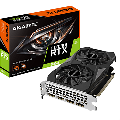 Видеокарта GIGABYTE RTX3050 WINDFORCE OC 6GB//RTX3050, HDMI*2, DP*2, 6G,D6
