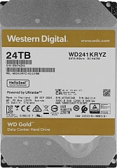 Жесткий диск Western Digital 3.5" 24TB WD241KRYZ Gold SATA3, Cache 298MB, 7200 rpm