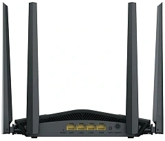Роутер беспроводной Netis W1500AG AX1500 10/100/1000BASE-TX черный