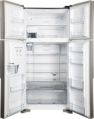 Холодильник Hitachi R-W660PUC7X GC 2-хкамерн. шампань глянц. инвертер