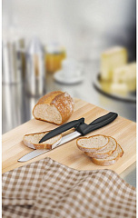 Нож кухонный Victorinox Swissclassic DUX-MESSER (6.8663.21) стальной лезв.210мм черный