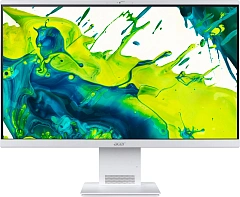 Моноблок Acer Aspire S27B-UGMTL-U 27" Full HD Core Ultra 7 155U (1.7) 16Gb SSD512Gb Graphics Eshell GbitEth WiFi BT 90W клавиатура мышь Cam белый 1920x1080