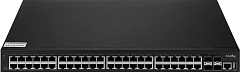 Коммутатор CUDY 48-Port Layer 3 Managed Gigabit Switch with 4 10G SFP Slots 48-Port Layer 3 Managed Gigabit Switch,48 Gigabit Ethernet ports + 4 10 Gigabit uplink SFP optical ports + 1 USB serial port + 1 console port, backplane bandwidth 176Gbps