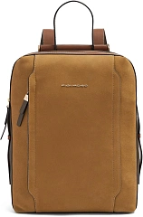 Рюкзак женский Piquadro Circle CA4576W92/SAVES песочный/зеленый замша/натур.кожа