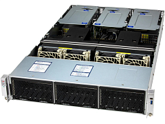 Сервер Supermicro SuperServer 2U 222C-TN 2x6530P/ 8x64GB/ 1xM.2 NVMe 480GB/ 2x10Gb/ SFT-DCMS-SINGLE