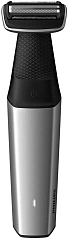 Триммер/ Триммер Philips Series 5000 BG5021/15 серебристый/черный 5Вт (насадок в компл:3шт)