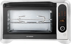 Мини-печь Hyundai MIO-HY104 35л. 1600Вт черный/серебристый