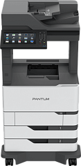 Черно-белое лазерное МФУ Pantum BM7800FDN, Mono laser, A4, 52 ppm (max 300000 p/mon), 1.2 GHz, 1200x1200 dpi, 2048 MB RAM, Duplex, paper tray 2*550 pages, USB, LAN, start. cartridge 11000 pages