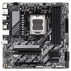 Материнская плата GIGABYTE B850M DS3H, AM5, B850, 4*DDR5, 4*SATA, 2*M.2, 3*USB 3.2, 4*USB 2.0, Type-C, 1*PCIx16, 1*PCIx1, 2*DP+HDMI, mATX