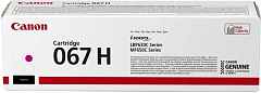 Тонер-картридж Canon 067H M, Magenta for Canon LBP631/633/MF651/655/657 (2350pgs.)