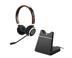 компьютерная гарнитура Jabra Evolve 65 SE. Link380a MS Stereo Stand