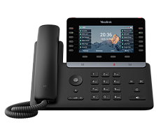 телефон YEALINK SIP-T85W, 5,5" экран, WiFi, Bluetooth, USB, PoE, GigE, без видео, без БП, шт (repl. SIP-T54W)